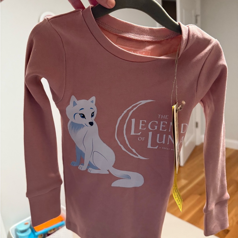 Legend of Luna Great Wolf Lodge Mauve Long Sleeve Tee